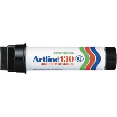 Artline 130 Permanent Marker Svart - Alkoholbaserad, Låg Lukt, 30mm Artline 130 Permanent Marker Svart - Alkoholbaserad, Låg Lukt, 30mm