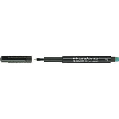Märkpenna Faber Castell Fine permanent svart Märkpenna Faber Castell Fine permanent svart