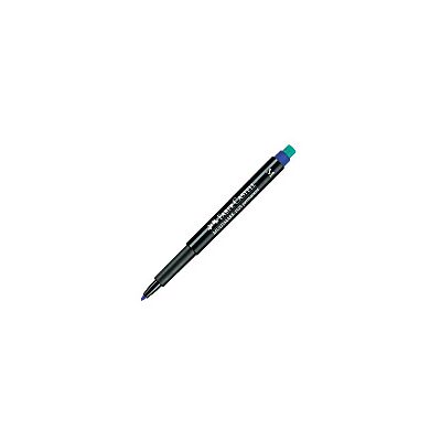 Märkpenna Faber Castell Medium permanent blå Märkpenna Faber Castell Medium permanent blå