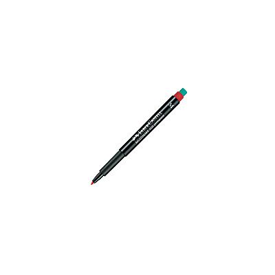 Märkpenna Faber Castell Medium permanent röd Märkpenna Faber Castell Medium permanent röd