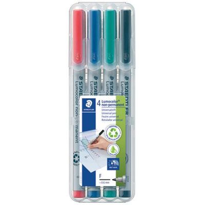 Faber Cast Penna Faber-Castell Fine vattenbaserad 4/set Faber Cast Penna Faber-Castell Fine vattenbaserad 4/set
