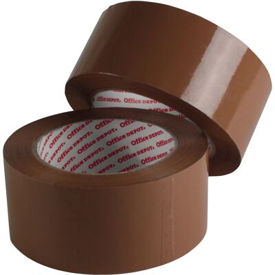 Office Depot Packtejp BOPP HD 66mx50mm brun Office Depot Packtejp BOPP HD 66mx50mm brun