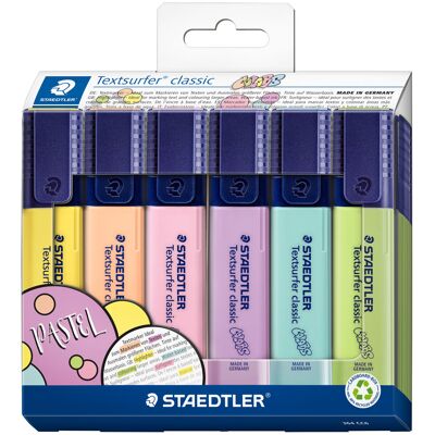 Penna Textsurfer Classic 364 Staedtler 6-pack Penna Textsurfer Classic 364 Staedtler 6-pack