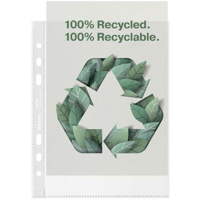 Plastficka ESSELTE rec A5 0,07 100/fp Plastficka ESSELTE rec A5 0,07 100/fp