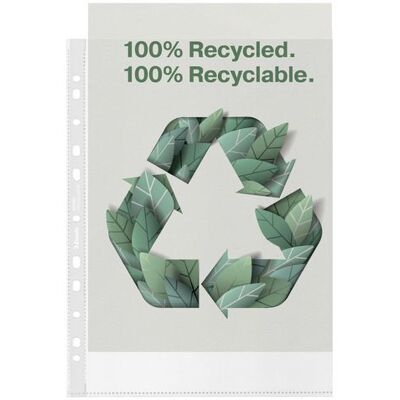 Plastficka ESSELTE rec A4 0,10 50/fp Plastficka ESSELTE rec A4 0,10 50/fp