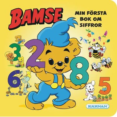 KÄRNAN Bok BAMSE min första sifferbok KÄRNAN Bok BAMSE min första sifferbok