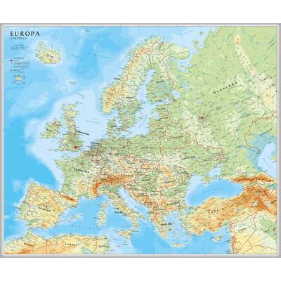 Kartförlag Europakarta 1:5,5 milj. 980 x 820 mm Kartförlag Europakarta 1:5,5 milj. 980 x 820 mm