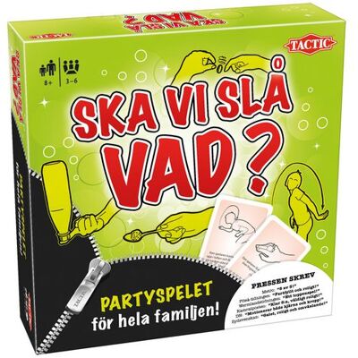 Tactic Familjefestspel - Från 8 år - 3-6 spelare - Bärbart Tactic Familjefestspel - Från 8 år - 3-6 spelare - Bärbart