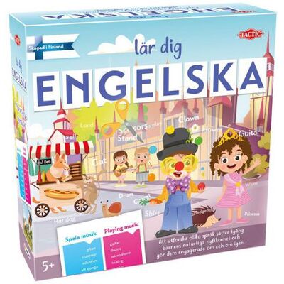 TACTIC Spel Lär dig engelska från 5 år TACTIC Spel Lär dig engelska från 5 år