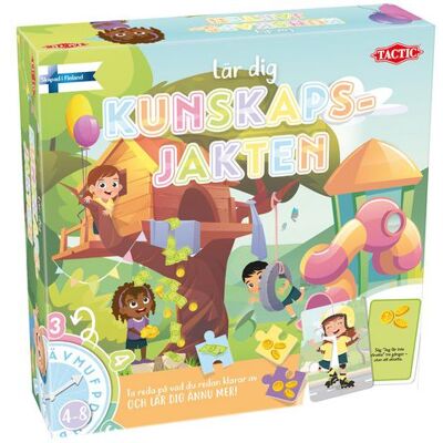 Tactic Pedagogiskt Spel för Barn 4-8 - Kunskapsjakten Tactic Pedagogiskt Spel för Barn 4-8 - Kunskapsjakten