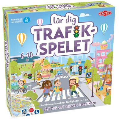 Tactic Brädspel för Trafiksäkerhet - Lär dig trafikregler Tactic Brädspel för Trafiksäkerhet - Lär dig trafikregler