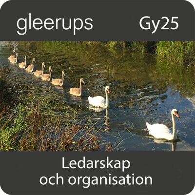 Gleerups Utbildning AB Ledarskap och organisation, digitalt läromedel, elev, Gy25 Gleerups Utbildning AB Ledarskap och organisation, digitalt läromedel, elev, Gy25