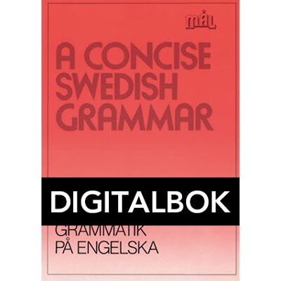 Natur & Kultur Digital Mål Svensk grammatik på engelska Digital u ljud Natur & Kultur Digital Mål Svensk grammatik på engelska Digital u ljud