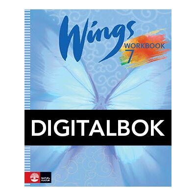 Natur & Kultur Digital Wings 7 Workbook Digitalbok Natur & Kultur Digital Wings 7 Workbook Digitalbok
