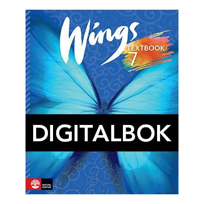 Natur & Kultur Digital Wings 7 Textbook Digitalbok Natur & Kultur Digital Wings 7 Textbook Digitalbok