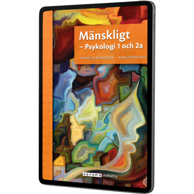 Sanoma Utbildning Mänskligt - Psykologi 1 och 2a onlinebok Sanoma Utbildning Mänskligt - Psykologi 1 och 2a onlinebok