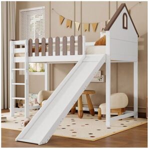 MUVOE Loft säng med tak och fönster - Platsbesparande design MUVOE Loft säng med tak och fönster - Platsbesparande design