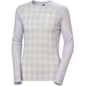 Helly Hansen Dam Lifa Merino Mellanvikts Graphic Crew Baslager - Dam Helly Hansen Dam Lifa Merino Mellanvikts Graphic Crew Baslager - Dam