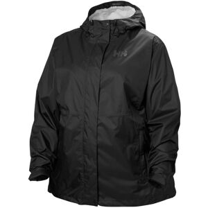 Helly Hansen Loke Plus, Regnjacka, Dam, Svart 3X Helly Hansen Loke Plus, Regnjacka, Dam, Svart 3X