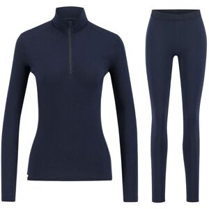 Ulvang Hero Half Zip/Hero Tights underställsset, dam, mörkblå