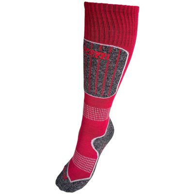Accezzi Merino 20, Skidstrumpor, Junior, Röd 23-26 Accezzi Merino 20, Skidstrumpor, Junior, Röd 23-26