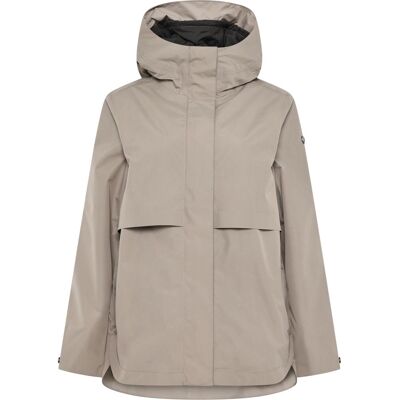 Didriksons Elsa, Regnjacka, Dam, Ash Brown 48(4XL) Didriksons Elsa, Regnjacka, Dam, Ash Brown 48(4XL)