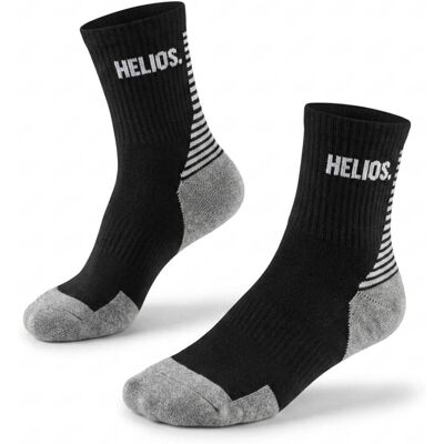 Helios Coolmax, Löparstrumpor, Svart 35-38 Helios Coolmax, Löparstrumpor, Svart 35-38