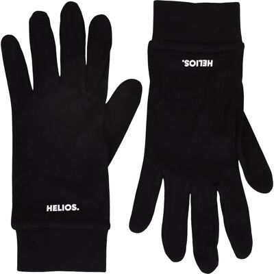 Helios Silk Glove, Liner, Svart 10 Helios Silk Glove, Liner, Svart 10