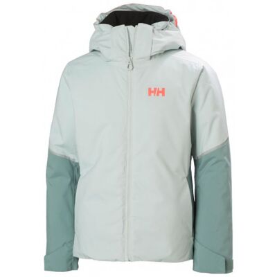 Helly Hansen Junior Jewel Resort Skidjacka - Grön Dimma - Skidjacke Helly Hansen Junior Jewel Resort Skidjacka - Grön Dimma - Skidjacke