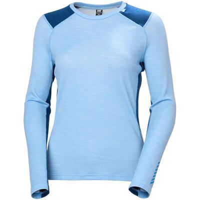 Helly Hansen Lifa Merino Midweight Tröja, Dam, Blå 34(XS) Helly Hansen Lifa Merino Midweight Tröja, Dam, Blå 34(XS)