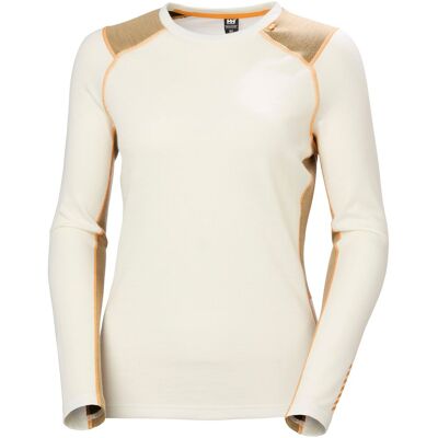 Helly Hansen Lifa Merino Midweight Tröja, Dam, Vit 44(XXL) Helly Hansen Lifa Merino Midweight Tröja, Dam, Vit 44(XXL)
