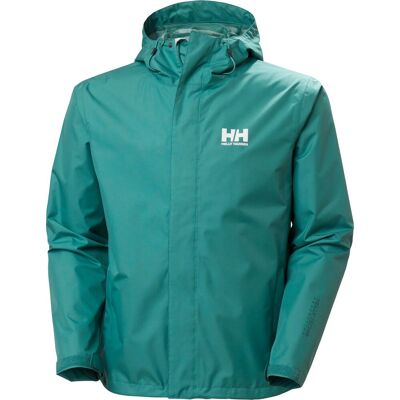 Helly Hansen Seven J, Regnjacka, Herr, Grön XXL(56) Helly Hansen Seven J, Regnjacka, Herr, Grön XXL(56)