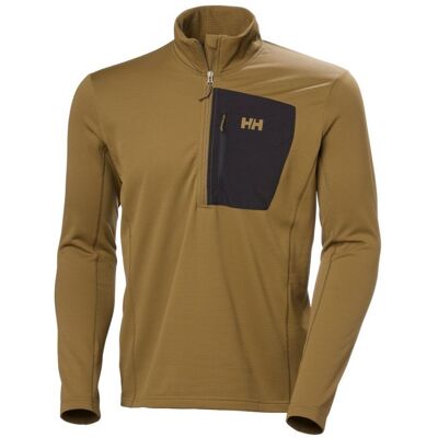 Helly Hansen Versalite 1/2 Zip, Fleecetröja, Herr, Brun S(48) Helly Hansen Versalite 1/2 Zip, Fleecetröja, Herr, Brun S(48)