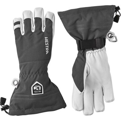 Hestra Army Leather Heli Ski, Skidhandskar, Grå 10 Hestra Army Leather Heli Ski, Skidhandskar, Grå 10