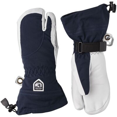 Hestra Heli Ski, 3-finger Skidhandskar, Dam, Navy 8 Hestra Heli Ski, 3-finger Skidhandskar, Dam, Navy 8