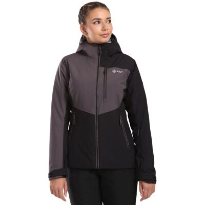 Kilpi Flip, Skidjacka, Plus size, Dam, Svart 48(4XL) Kilpi Flip, Skidjacka, Plus size, Dam, Svart 48(4XL)