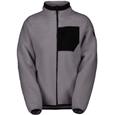 Scott Defined Heritage Pile, Fleecejacka, Dam, Grå/Svart 42(XL) Scott Defined Heritage Pile, Fleecejacka, Dam, Grå/Svart 42(XL)