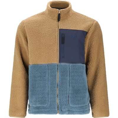 SLOPE Katau Teddy, Fleecejacka, Herr, Petrified Oak M(50) SLOPE Katau Teddy, Fleecejacka, Herr, Petrified Oak M(50)