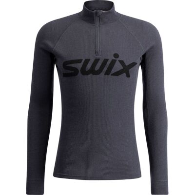 Swix RaceX Merino Half Zip, Herr, Mörkgrå L(52) Swix RaceX Merino Half Zip, Herr, Mörkgrå L(52)