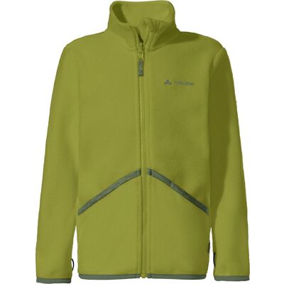 Vaude Kids Pulex Jacket, fleecetröja, grön 110/116 Vaude Kids Pulex Jacket, fleecetröja, grön 110/116