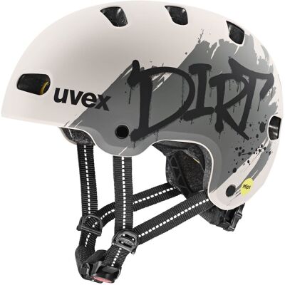 Uvex Kid 4 Style MIPS, Cykelhjälm, Junior, Grå 51-55cm Uvex Kid 4 Style MIPS, Cykelhjälm, Junior, Grå 51-55cm