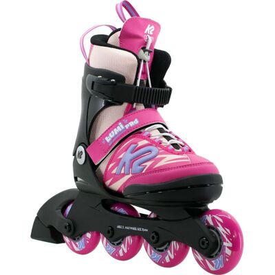 K2 Lumi Pro, Inlineskridskor, Junior, Rosa/Blå 29-34 K2 Lumi Pro, Inlineskridskor, Junior, Rosa/Blå 29-34