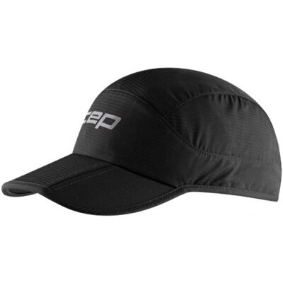 CEP Core Run Foldable Cap, löparkeps, svart Onesize CEP Core Run Foldable Cap, löparkeps, svart Onesize