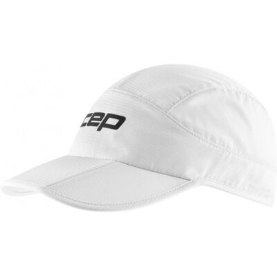 CEP Core Run Foldable Cap, löparkeps, vit Onesize CEP Core Run Foldable Cap, löparkeps, vit Onesize