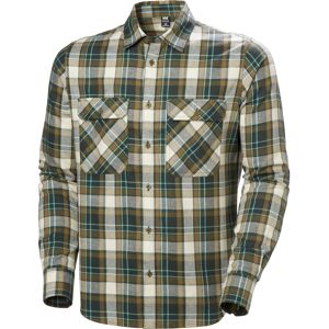 Helly Hansen Lokka Flannel LS Shirt, Skjorta, Herr, Grön/Brun S(48) Helly Hansen Lokka Flannel LS Shirt, Skjorta, Herr, Grön/Brun S(48)