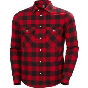 Helly Hansen Lokka Flannel LS Shirt, Skjorta, Herr, Röd/Svart S(48) Helly Hansen Lokka Flannel LS Shirt, Skjorta, Herr, Röd/Svart S(48)
