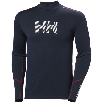 Helly Hansen Lifa Merino Midweight Logo, Herr, Navy XXL(56) Helly Hansen Lifa Merino Midweight Logo, Herr, Navy XXL(56)