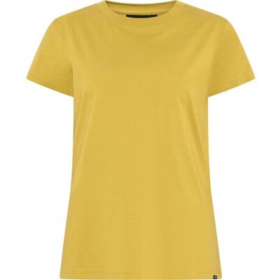 Didriksons Ingarö, T-shirt, Dam, Yellow Pollen 46(3XL) Didriksons Ingarö, T-shirt, Dam, Yellow Pollen 46(3XL)