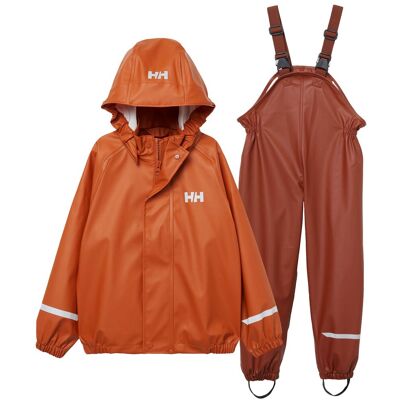Helly Hansen Bergen 2.0 PU, Regnset, Barn, Brun 116 Helly Hansen Bergen 2.0 PU, Regnset, Barn, Brun 116