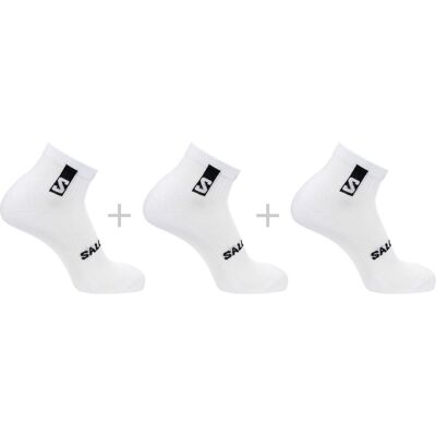 Salomon Everyday ankel 3-pack vit - Strumpor Salomon Everyday ankel 3-pack vit - Strumpor
